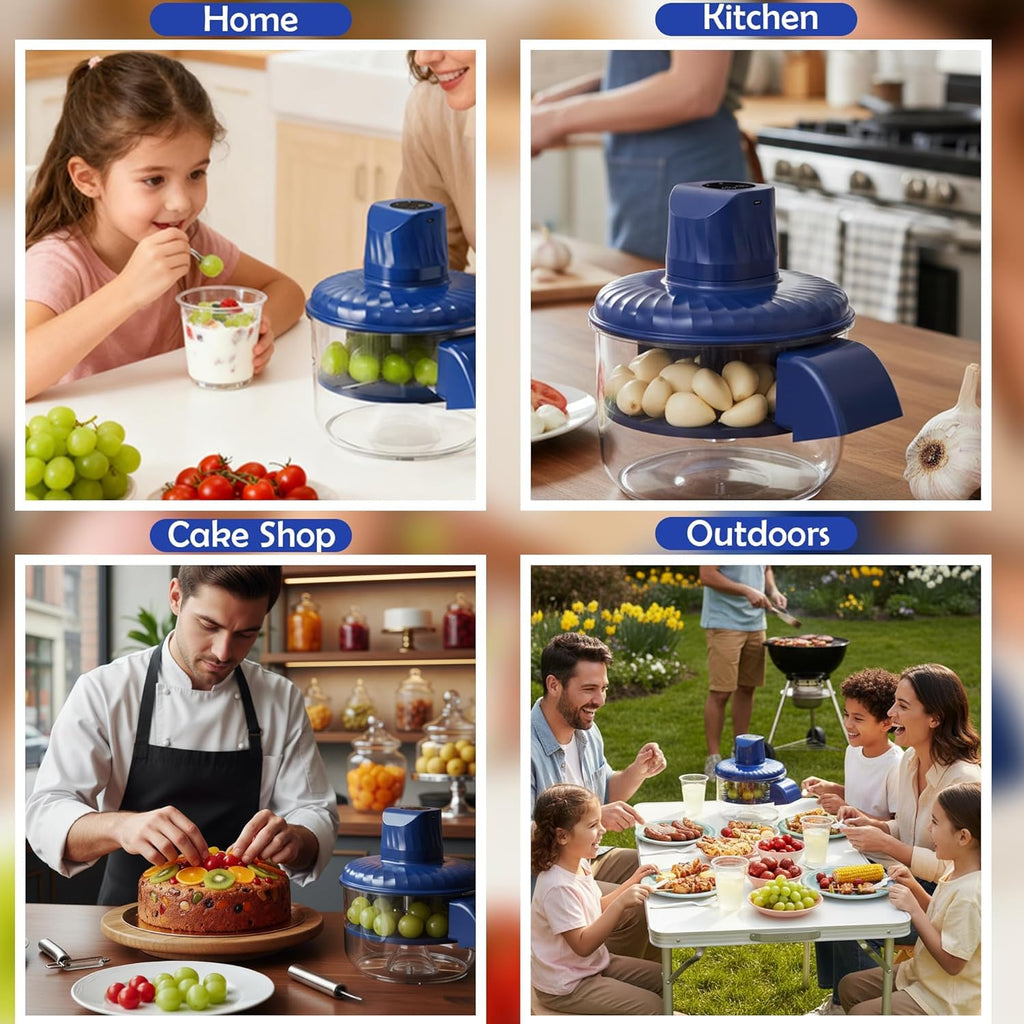 USB Mini Electric Garlic Chopper
